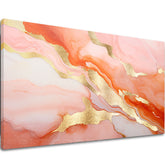 Tocco d'oro su tela Riflessi del sole del mattino | dimensioni diverse